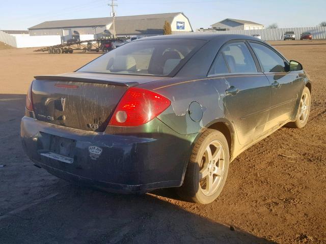 1G2ZG58N474195270 - 2007 PONTIAC G6 BASE GREEN photo 4