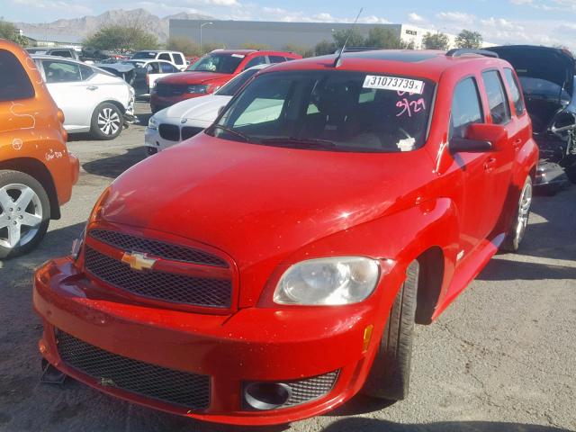 3GNCA73X78S711900 - 2008 CHEVROLET HHR SS RED photo 2