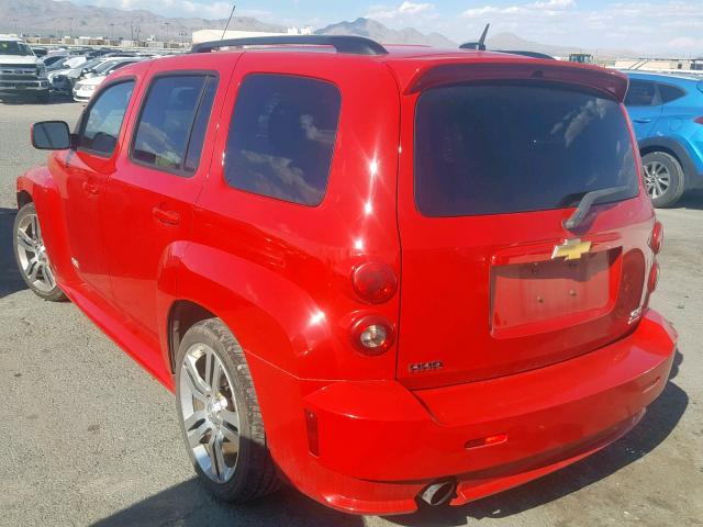 3GNCA73X78S711900 - 2008 CHEVROLET HHR SS RED photo 3