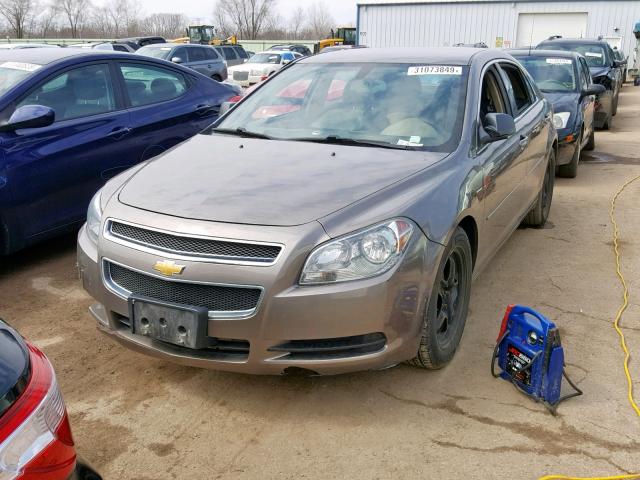1G1ZB5E07CF103546 - 2012 CHEVROLET MALIBU LS CHARCOAL photo 2