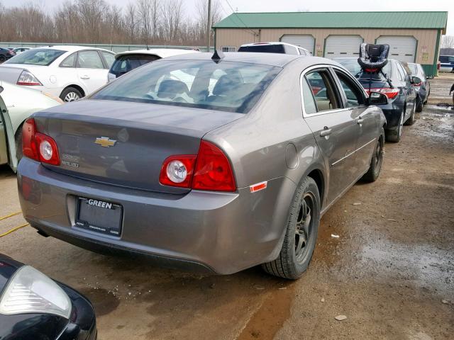 1G1ZB5E07CF103546 - 2012 CHEVROLET MALIBU LS CHARCOAL photo 4