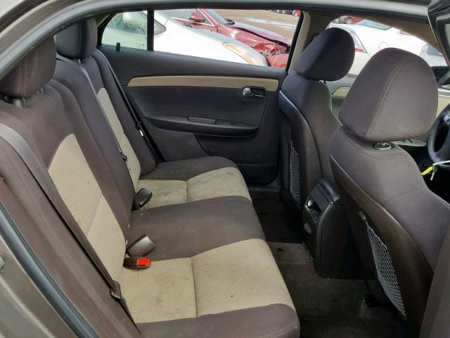 1G1ZB5E07CF103546 - 2012 CHEVROLET MALIBU LS CHARCOAL photo 6