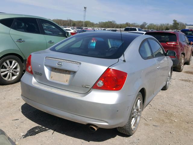 JTKDE167060082374 - 2006 TOYOTA SCION TC 银色 照片 4