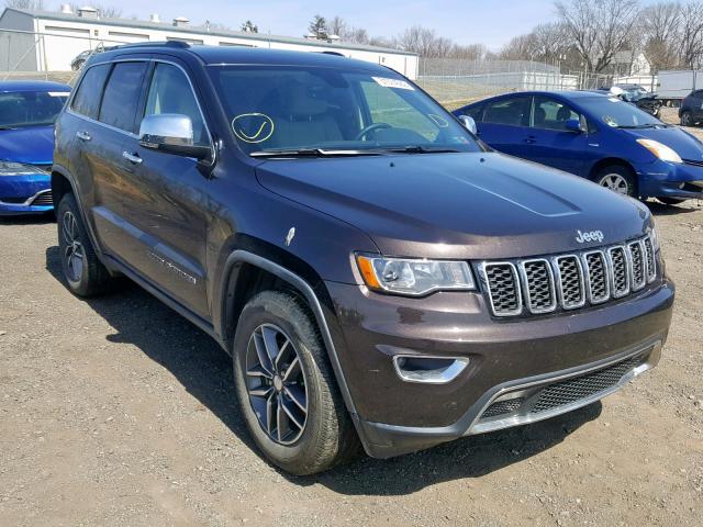 1C4RJFBG6HC679753 - 2017 JEEP GRAND CHER BROWN photo 1