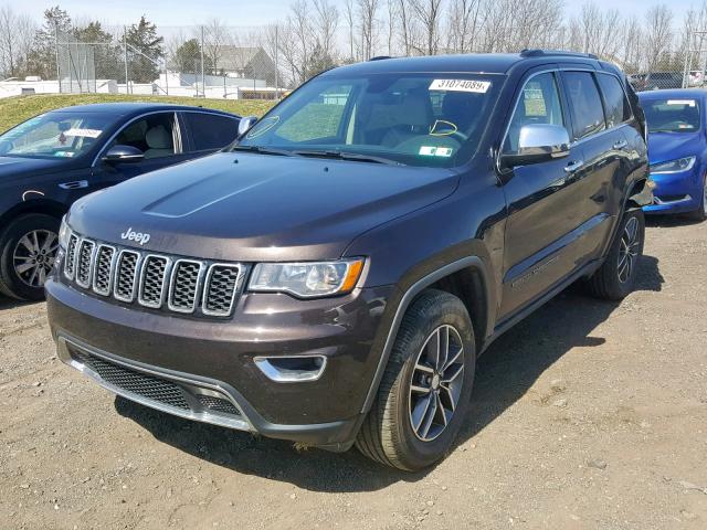 1C4RJFBG6HC679753 - 2017 JEEP GRAND CHER BROWN photo 2