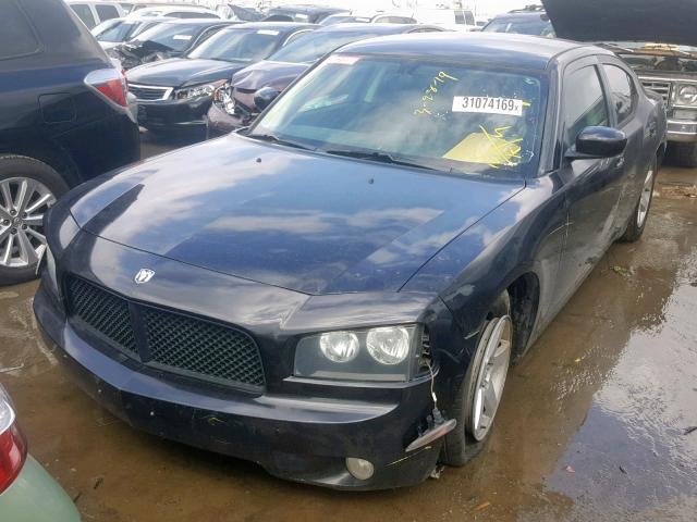 2B3CA3CV4AH207086 - 2010 DODGE CHARGER SX BLACK photo 2