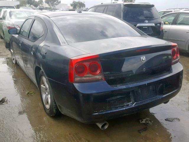 2B3CA3CV4AH207086 - 2010 DODGE CHARGER SX BLACK photo 3