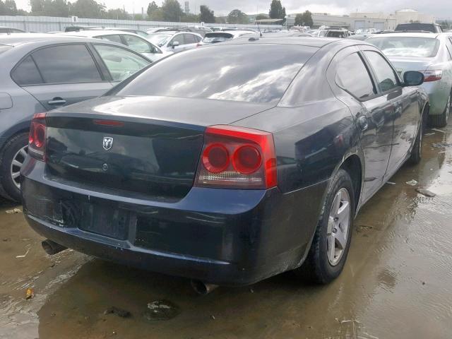 2B3CA3CV4AH207086 - 2010 DODGE CHARGER SX BLACK photo 4