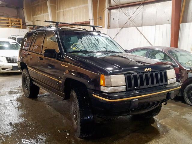 1J4GZ78Y1SC729112 - 1995 JEEP GRAND CHER BLACK photo 1