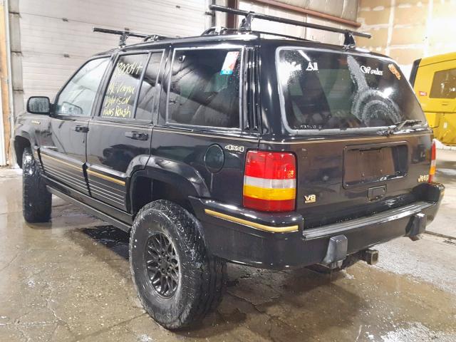 1J4GZ78Y1SC729112 - 1995 JEEP GRAND CHER BLACK photo 3