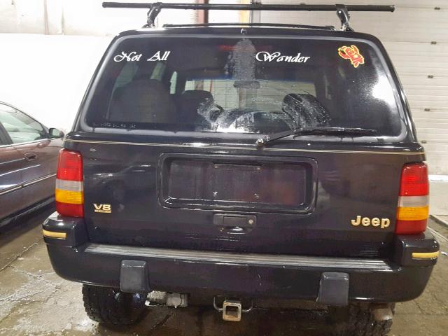 1J4GZ78Y1SC729112 - 1995 JEEP GRAND CHER BLACK photo 9