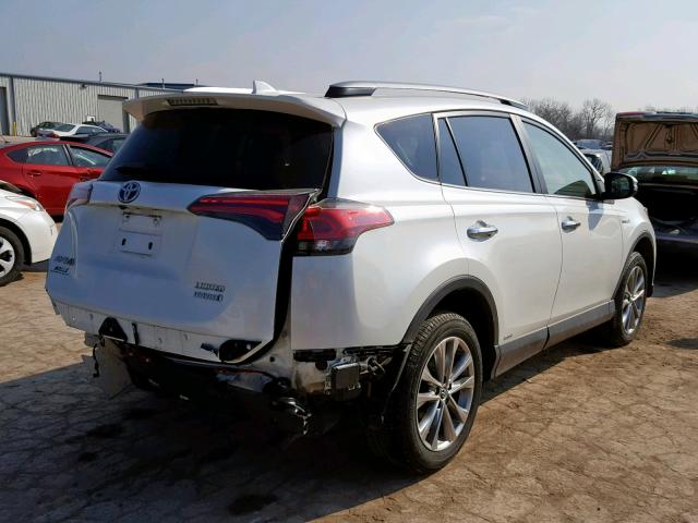 JTMDJREV8HD104196 - 2017 TOYOTA RAV4 HV LI WHITE photo 4