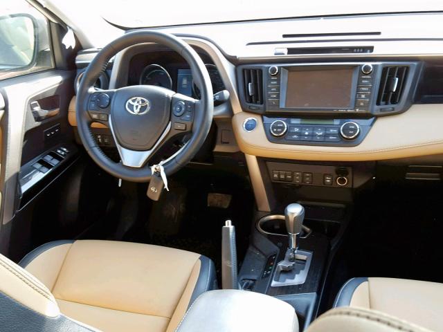 JTMDJREV8HD104196 - 2017 TOYOTA RAV4 HV LI WHITE photo 9