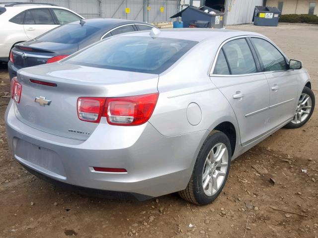 1G11C5SA6DF255505 - 2013 CHEVROLET MALIBU 1LT ნაცრისფერი ფოტო 4