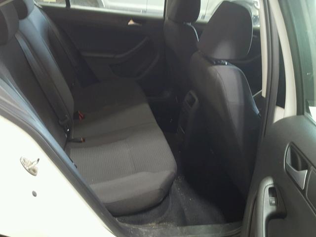 3VW2K7AJ7FM274575 - 2015 VOLKSWAGEN JETTA BASE WHITE photo 6