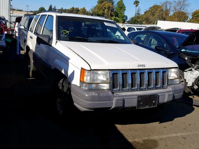 1J4GZ58S1VC667859 - 1997 JEEP GRAND CHER WHITE photo 1