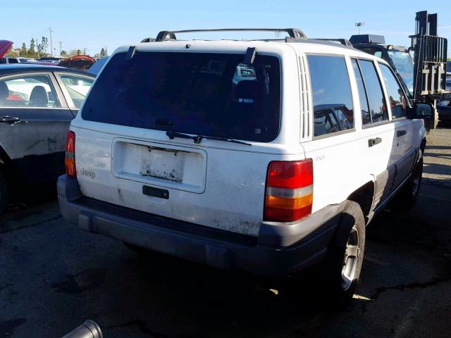 1J4GZ58S1VC667859 - 1997 JEEP GRAND CHER WHITE photo 4