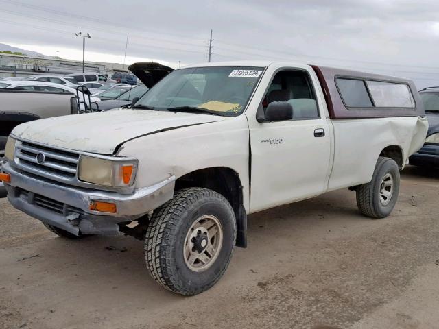 JT4VD20C2P0003203 - 1993 TOYOTA T100 SR5 WHITE photo 2