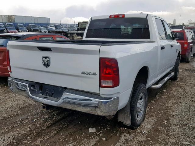 3D7TT2CT3AG158213 - 2010 DODGE RAM 2500 WHITE photo 4