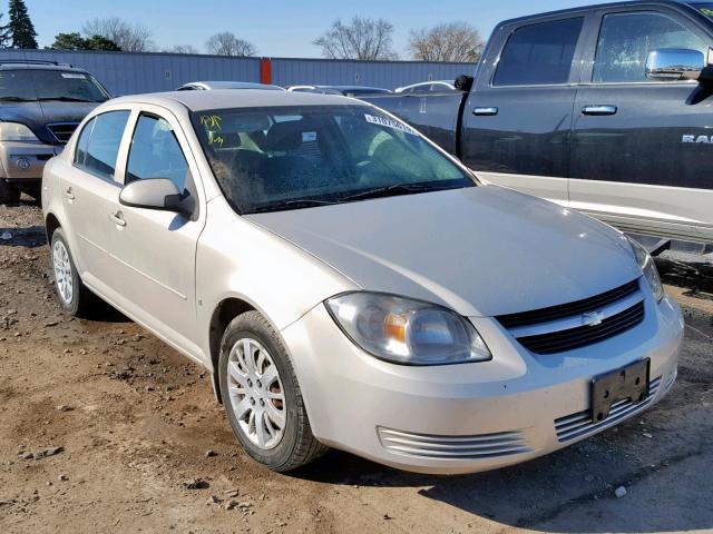 1G1AT58HX97267727 - 2009 CHEVROLET COBALT LT TAN photo 1