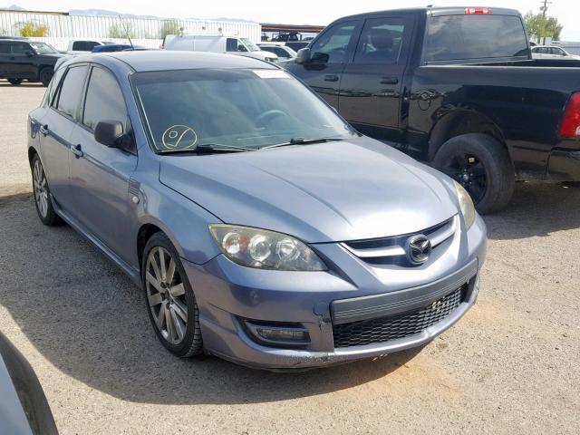 JM1BK34L671750905 - 2007 MAZDA SPEED 3 BLUE photo 1