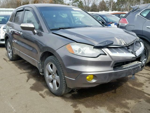 5J8TB18527A003517 - 2007 ACURA RDX TECHNO GRAY photo 1