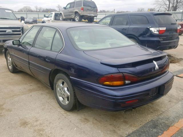 1G2HX52K8XH219492 - 1999 PONTIAC BONNEVILLE BLUE photo 3