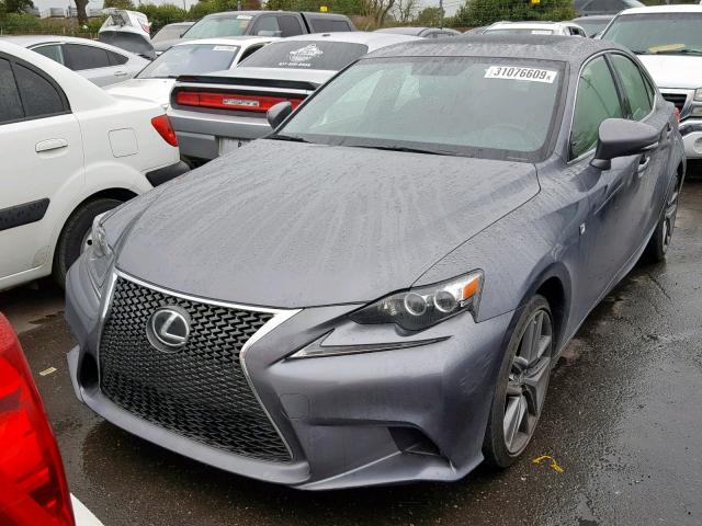 JTHBA1D26G5027433 - 2016 LEXUS IS 200T GRAY photo 2