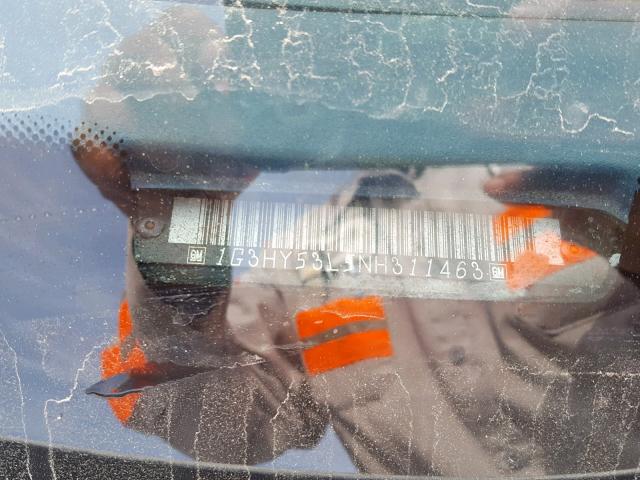 1G3HY53L5NH311463 - 1992 OLDSMOBILE 88 ROYALE BLUE photo 10