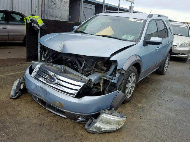 1FMDK02W58GA24726 - 2008 FORD TAURUS X S TWO TONE photo 2