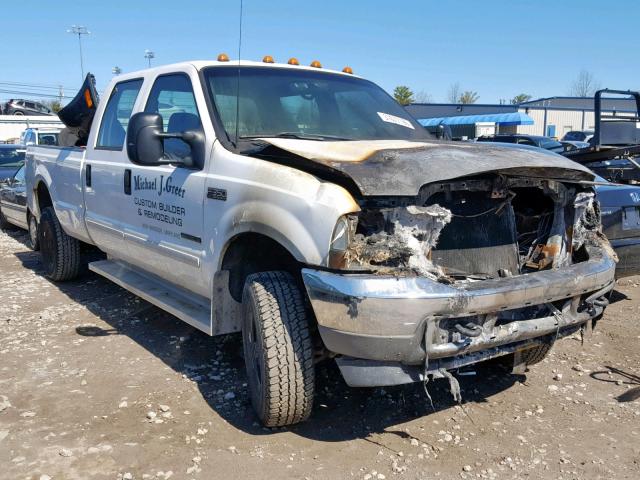 1FTSW31FX2ED40080 - 2002 FORD F350 SRW S WHITE photo 1