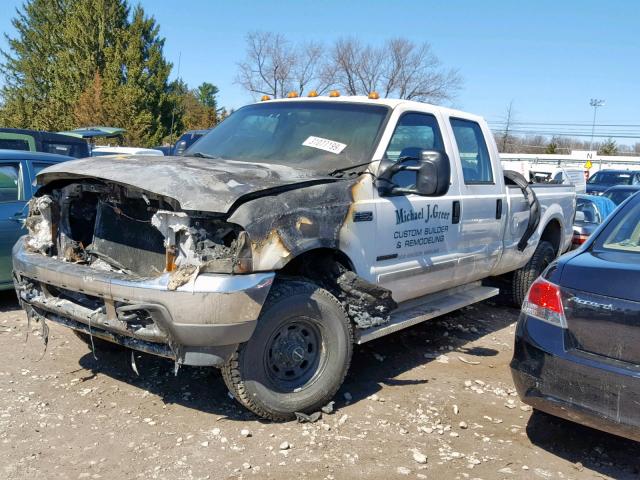 1FTSW31FX2ED40080 - 2002 FORD F350 SRW S WHITE photo 2