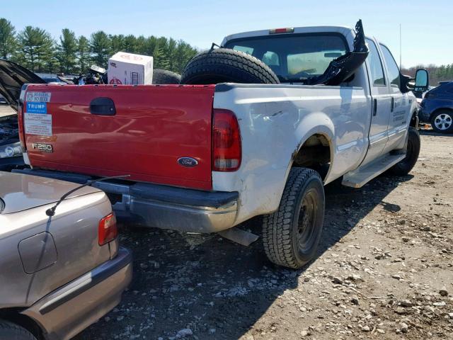 1FTSW31FX2ED40080 - 2002 FORD F350 SRW S WHITE photo 4