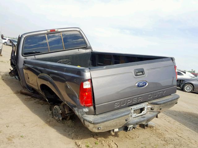 1FTWW31P05EB97851 - 2005 FORD F350 SRW S CHARCOAL photo 3