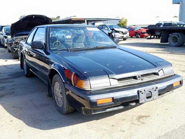 JHMBB523XGC017273 - 1986 HONDA PRELUDE 2. BLACK photo 1