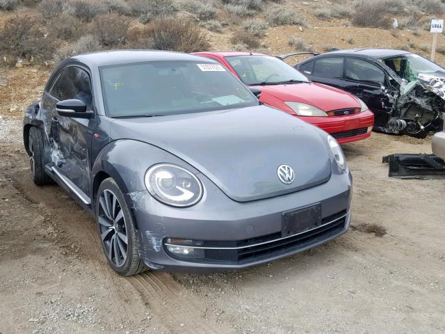 3VWVA7AT4CM641851 - 2012 VOLKSWAGEN BEETLE TUR GRAY photo 1