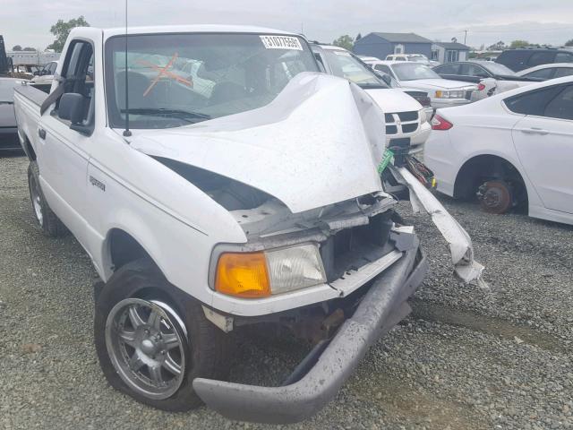 1FTCR10U1VPB09948 - 1997 FORD RANGER WHITE photo 1