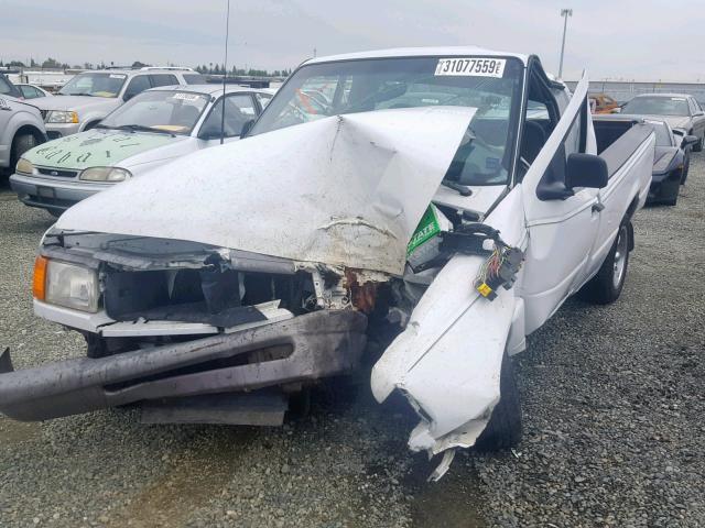 1FTCR10U1VPB09948 - 1997 FORD RANGER WHITE photo 2