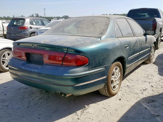 2G4WB52K1W1572395 - 1998 BUICK REGAL LS GREEN photo 4