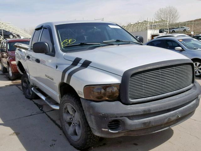 1D7HU18D14S786833 - 2004 DODGE RAM 1500 S SILVER photo 1