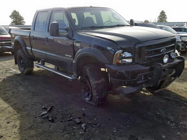 1FTSW31P04EC68219 - 2004 FORD F350 SRW S BLACK photo 1