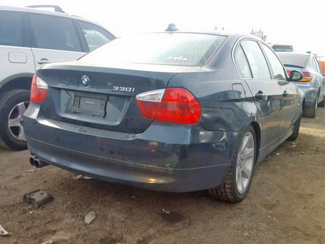 WBAVB335X6PS10885 - 2006 BMW 330 I GREEN photo 4