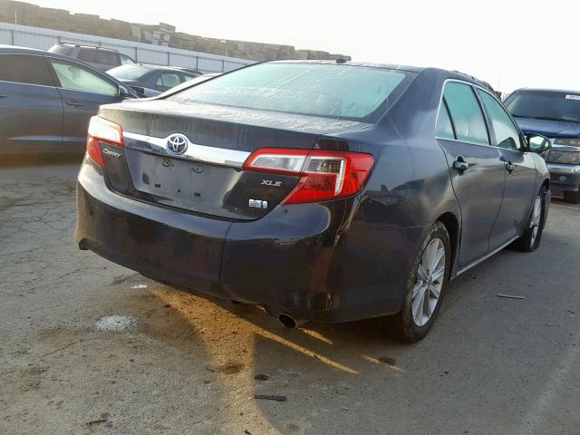 4T1BD1FK3DU086927 - 2013 TOYOTA CAMRY HYBR BLACK photo 4