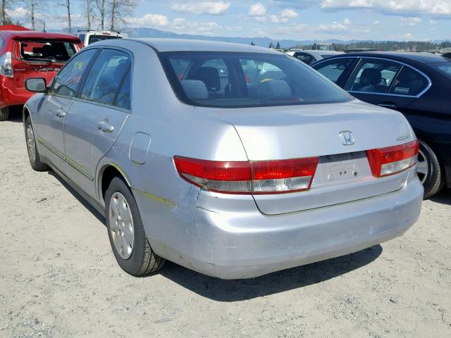 1HGCM56363A091971 - 2003 HONDA ACCORD LX SILVER photo 3