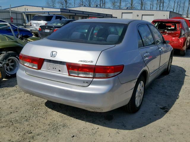 1HGCM56363A091971 - 2003 HONDA ACCORD LX SILVER photo 4