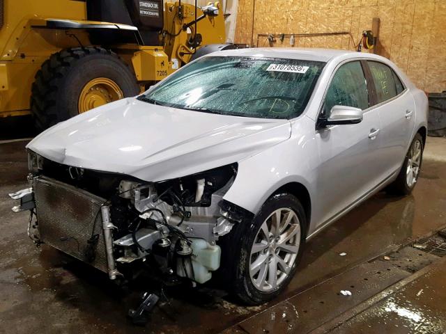 1G11E5SL6EF229631 - 2014 CHEVROLET MALIBU 2LT SILVER photo 2