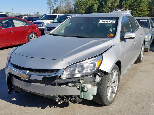 1G11D5SL7FF170531 - 2015 CHEVROLET MALIBU 2LT SILVER photo 2