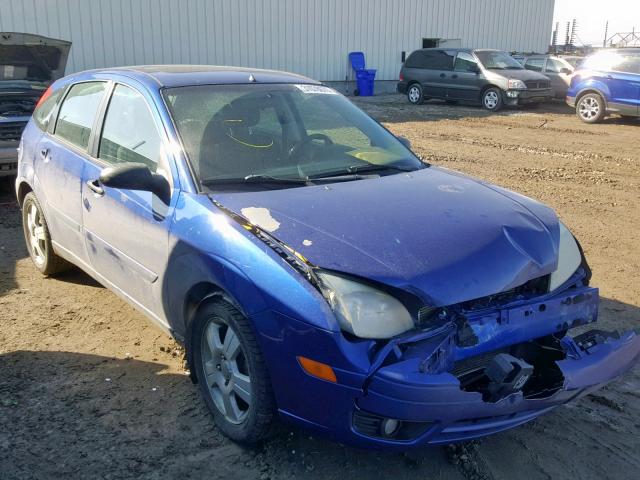 1FAFP37N86W193325 - 2006 FORD FOCUS ZX5 BLUE photo 1