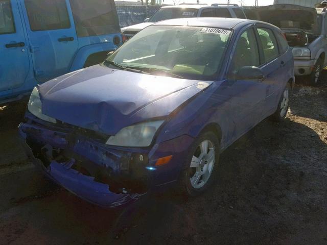 1FAFP37N86W193325 - 2006 FORD FOCUS ZX5 BLUE photo 2