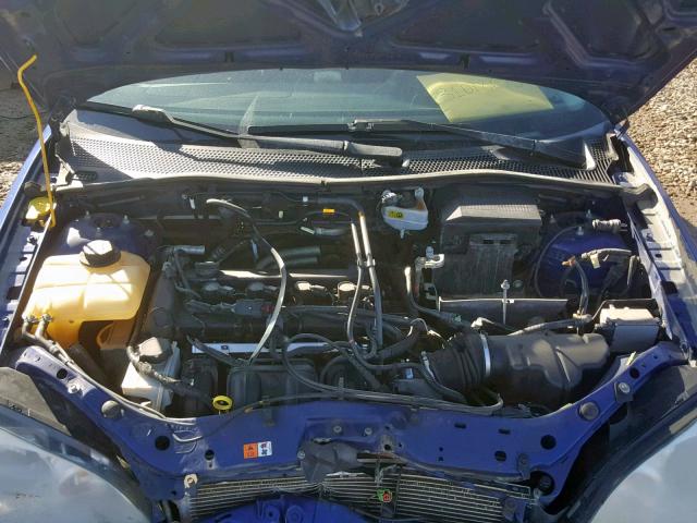 1FAFP37N86W193325 - 2006 FORD FOCUS ZX5 BLUE photo 7